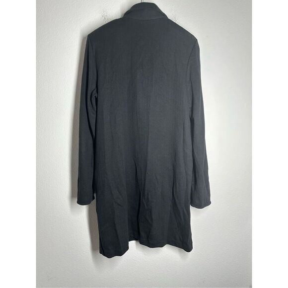 Weekenders Long Blazer Black 3 Buttons Pockets Size M - Picture 3 of 13